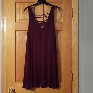 Purple dress